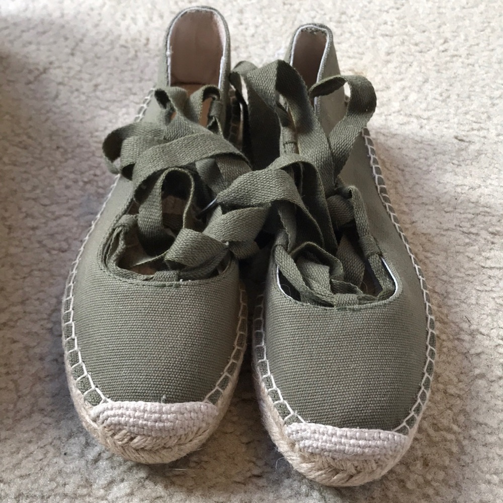 J.Crew Lace-up Espadrilles